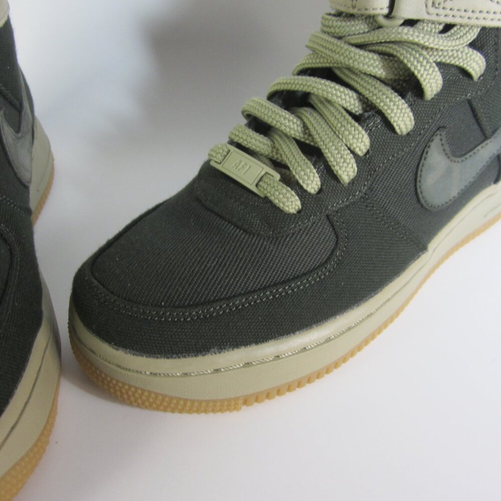 Nike Air Force 1 Hi Olive Green AJ2775-300 Women's Size 7.5 - Read Desc. - Picture 6 of 16